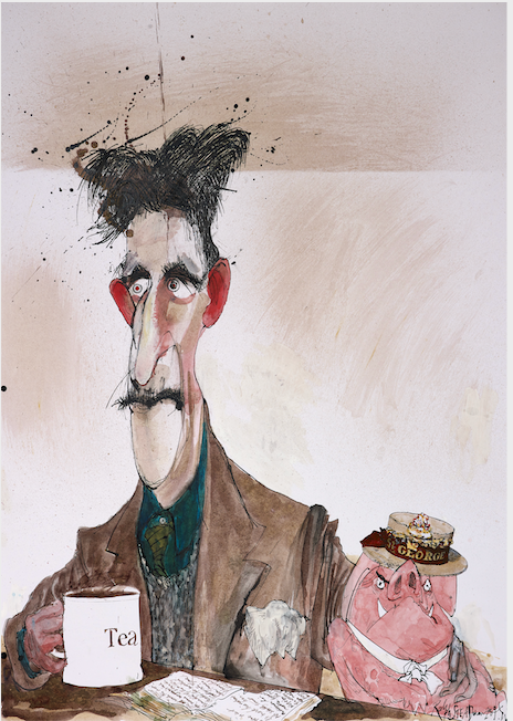 Ralph Steadman George Orwell Print