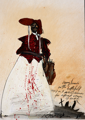 Ralph Steadman Mary Seacole Print