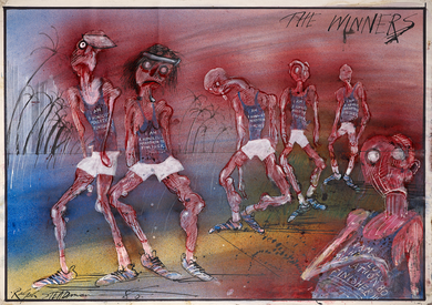 Ralph Steadman The Winners Print